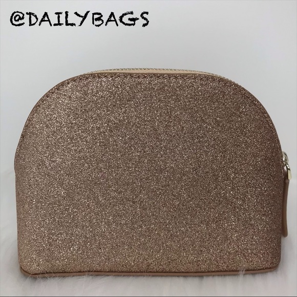 SMALL DOME COSMETIC KATE SPADE JOELEY ROSE GOLD - Picture 3 of 8